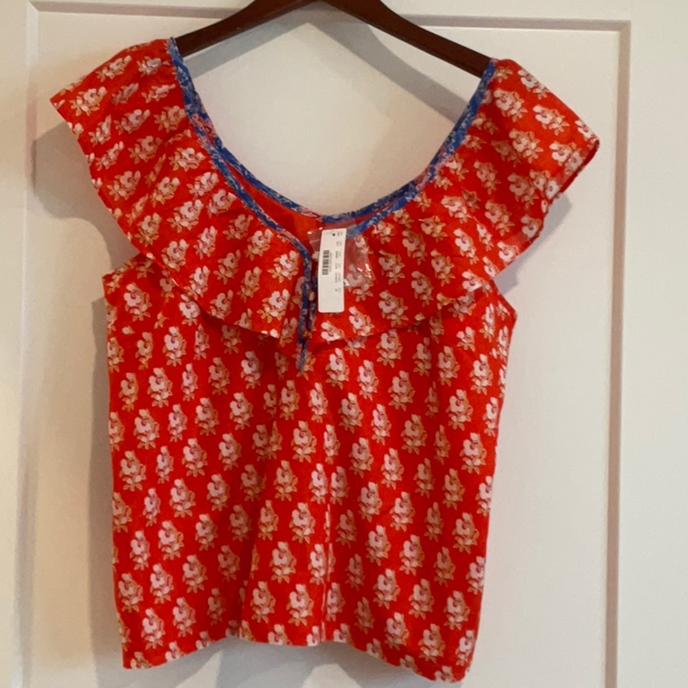 J. Crew cotton sleeveless top, size M, NWT